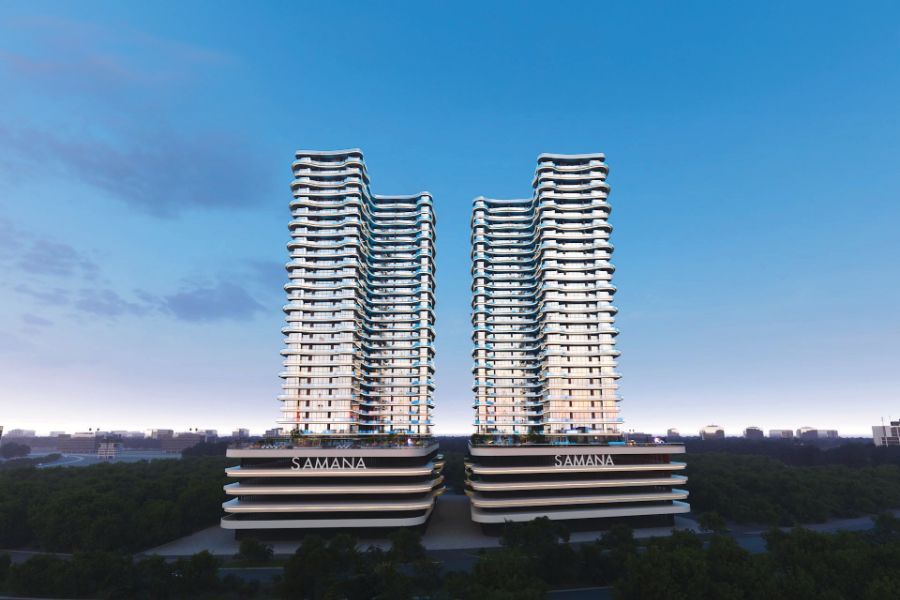 Samana Barari Twin Towers, Majan, Dubailand