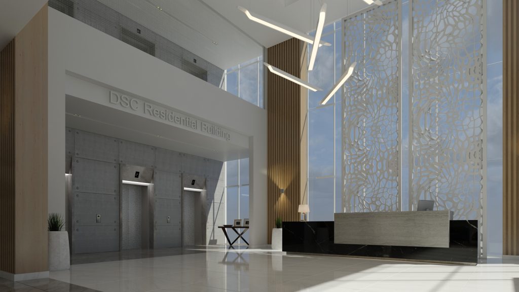 StudioCity AziziVista Entrance 01 - Homes 4 Life Real Estate Dubai