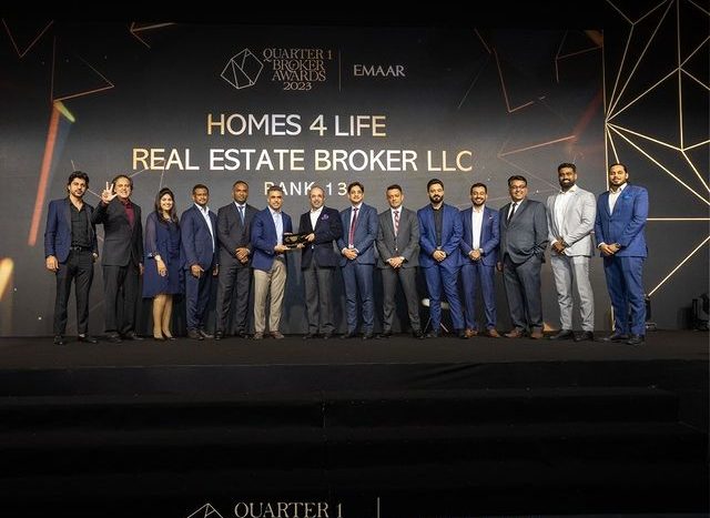 Real estate professionals from Homes 4 Life collaborating with Emaar, a renowned property developer