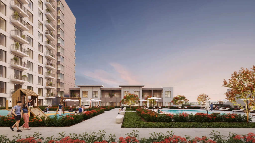 Evelyn on the Park at Town Square Dubai luxury apartments