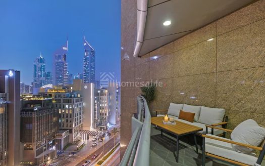 FULL DIFC VIEW | UPGRADED AND FURNISHED STUDIO