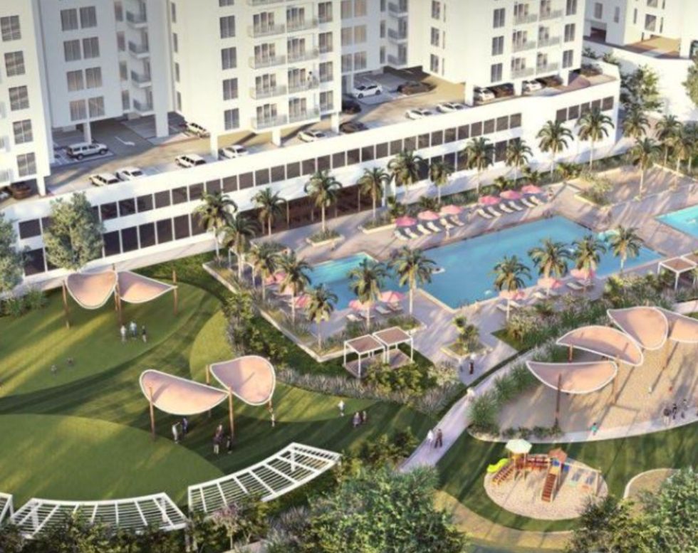 South garden at wasl gate